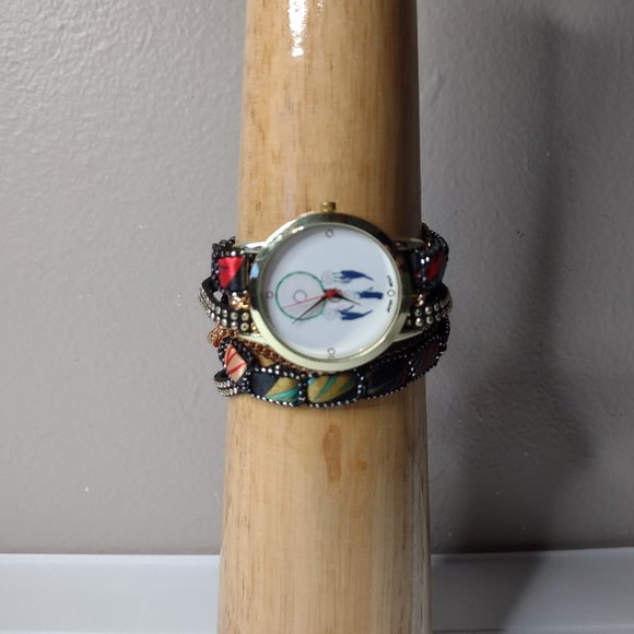 Very Awesome Dreamcatcher Wraparound Watch - Picture 1 of 11